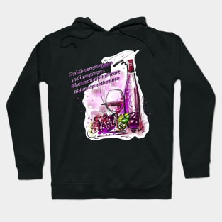 smell grapes Hoodie